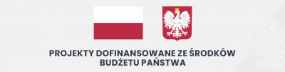 Projekty dofinansowane z budżetu Państwa