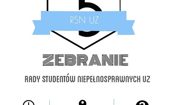 Zebranie Rady Studentów Niepełnosprawnych na UZ