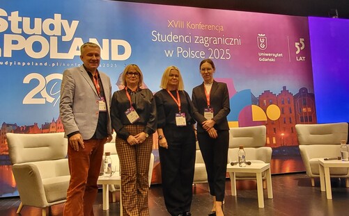 Uniwersytet Zielonogórski na konferencji „Studenci zagraniczni w Polsce 2025”