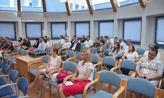 Uczestnicy konferencji "Innowacje bliżej biznesu", fot. K. Adamczewski