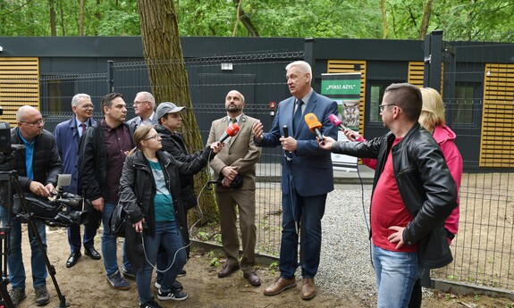 Otwarcie nowej siedziby Ośrodka Rehabilitacji Dzikich Zwierząt „Ptasi Azyl”, fot. K. Adamczewski