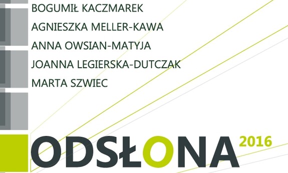 ODSŁONA 2016 – wystawa prac pedagogów Zakładu Architektury Wnętrz i Rzeźby UZ