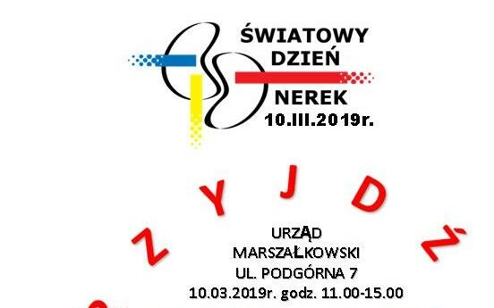 Obchody Światowego Dnia Nerek w Zielonej Górze