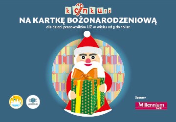 Znamy zwycięzców tegorocznego Konkursu na Kartkę Bożonarodzeniową dla dzieci pracowników UZ!