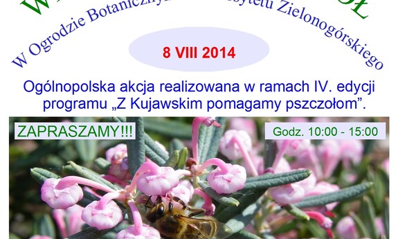 Dzień Pszczół w Ogrodzie Botanicznym UZ