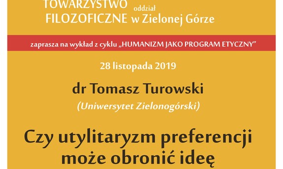 Czy utylitaryzm preferencji może obronić ideę praw zwierząt? – filozofowie zapraszają wykład